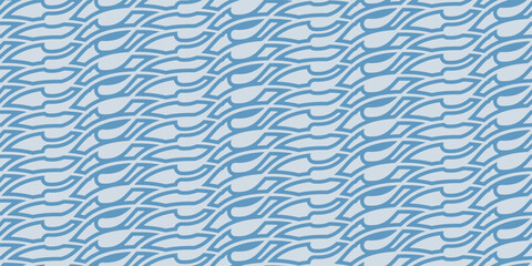 Poster - Background with white shapes. Seamless pattern for print and decor. Suitable for textiles and packaging, seamless prints.