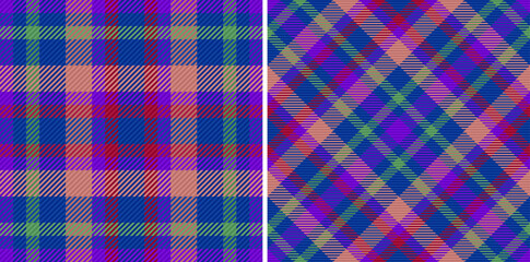 Fabric background tartan. Textile vector check. Plaid texture pattern seamless.