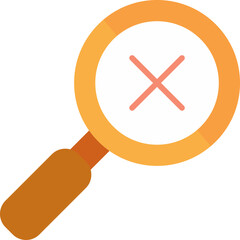 Sticker - Cross Search Icon