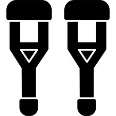 Sticker - Crutch Icon