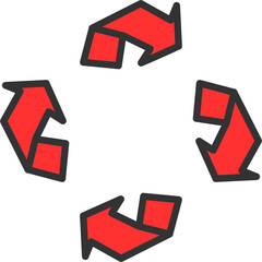 Sticker - Recycling Icon