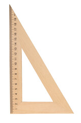 Poster - School tools. Vintage Mathematical ruler