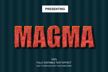 Poster - Special font editable adobe illustrator text effect. 100% editable text with an effect good for title and Text typography work