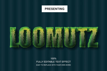 Poster - Special font editable adobe illustrator text effect. 100% editable text with an effect good for title and Text typography work