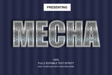 Poster - Special font editable adobe illustrator text effect. 100% editable text with an effect good for title and Text typography work