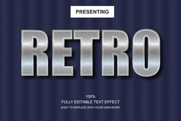 Poster - Special font editable adobe illustrator text effect. 100% editable text with an effect good for title and Text typography work