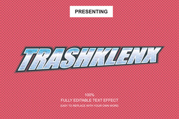 Poster - Special font editable adobe illustrator text effect. 100% editable text with an effect good for title and Text typography work