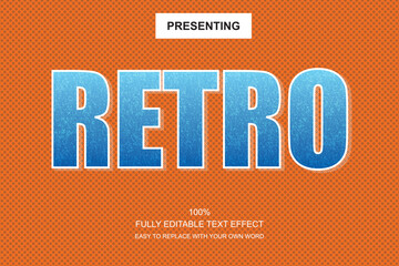 Poster - Special font editable adobe illustrator text effect. 100% editable text with an effect good for title and Text typography work