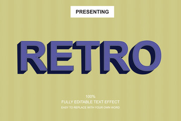 Poster - Special font editable adobe illustrator text effect. 100% editable text with an effect good for title and Text typography work