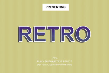 Poster - Special font editable adobe illustrator text effect. 100% editable text with an effect good for title and Text typography work