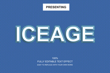 Poster - Special font editable adobe illustrator text effect. 100% editable text with an effect good for title and Text typography work