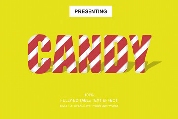 Poster - Special font editable adobe illustrator text effect. 100% editable text with an effect good for title and Text typography work
