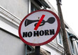 © Eric Lafforgue - Sign denoting no car horns in the street, Pondicherry, Puducherry, India