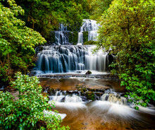 Purakaunui Falls; New Zealand