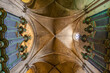 © Designpics - Vaulted ceiling and Ducroquet/Cavaille-Coll organ of Aix-en-Provence Cathedral (Cathedrale Saint-Sauveur d'Aix-en-Provence); Aix-en-Provence, Provence, France