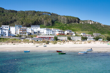 Wall Mural - Bares beach, O Porto de Bares village, Coruna province, Spain