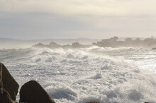 Waves, Lover's Point, Carmel, California, USA