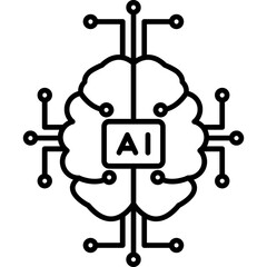 Poster - Artificial Intelligence Icon