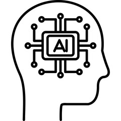 Poster - Artificial Intelligence Icon