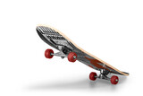 Modern sport skateboard deck with wheels