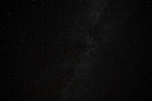 Night Starry Sky With Milky Way