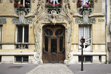 Art Nouveau Architecture, Paris, France