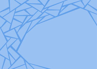 Aufkleber - Minimalist background with geometric line pattern and some copy space area