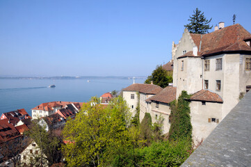 Canvas Print - Alte Burg in Meersburg