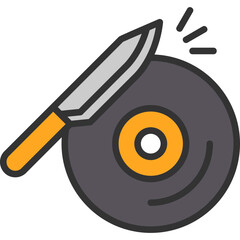 Sticker - Sharpening Icon