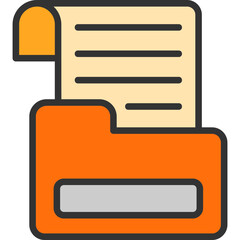 Sticker - Dossier Icon