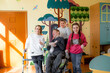 © Tatsiana - a group of teenagers with disabilities in a rehabilitation center.