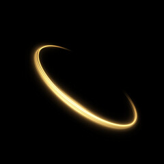 Leinwandbilder - Glowing bright speed lines. Light glowing effect. Abstract light motion lines, optical fiber and neon filament curve swirl png.