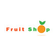 © Point Design - Vector fruit shop logo text illustration Free Vector