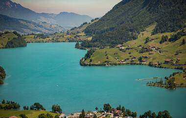 Canvas Print - lake in the mountains