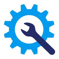 Assistance, settings, troubleshooting and repair icon