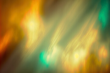 Poster - hazy backdrop with color and abstraction. Background blur. Generative AI