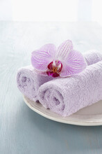 Orchid And Towels