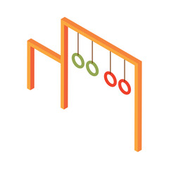 Poster - bars playground icon