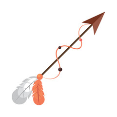 Poster - boho arrow icon