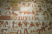 Art, Tomb Of Rekhmire, West Bank, Luxor, Egypt