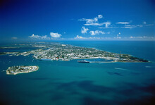 Aerial View Of Key West Florida, USA