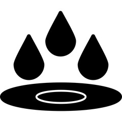 Sticker - Water Icon