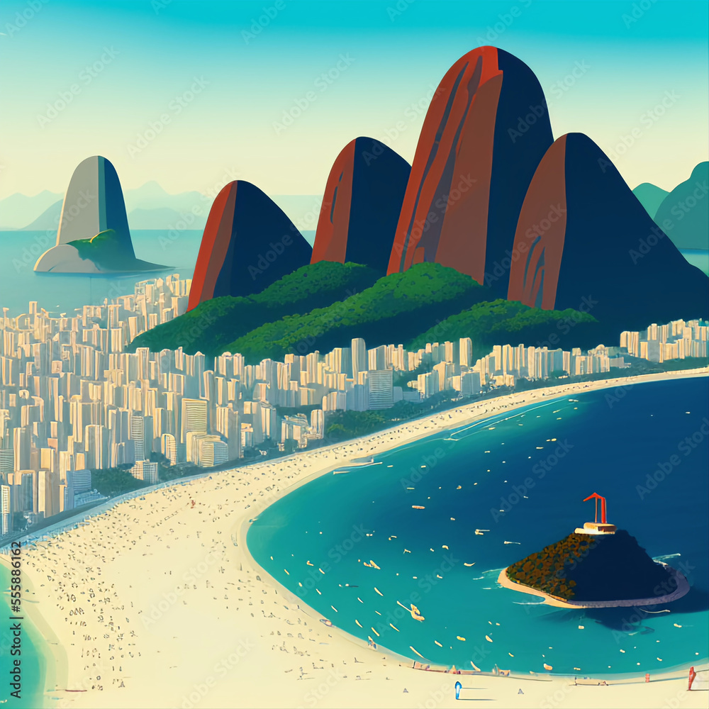 Things That Represent Rio Simply the symbol city of Brazil, Rio de Janeiro, with its famous ...