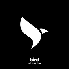 Wall Mural - Bird logo 2