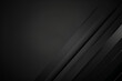 Minimal geometric dark wallpaper. 3d render of black simple shapes. Abstreact modern background. Geometric design. Luxury concept. Simple texture Elegant illustration for web design banner or backdrop