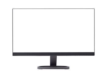 Computer monitor with blank screen