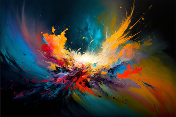 Wall Mural - fractal background