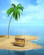 © Designpics - Illustration of Treasure on Island