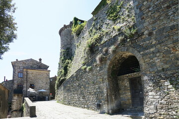 Wall Mural - Malaspina Castle in Fosdinovo, Tuscany, Italy