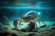 crayfish underwater